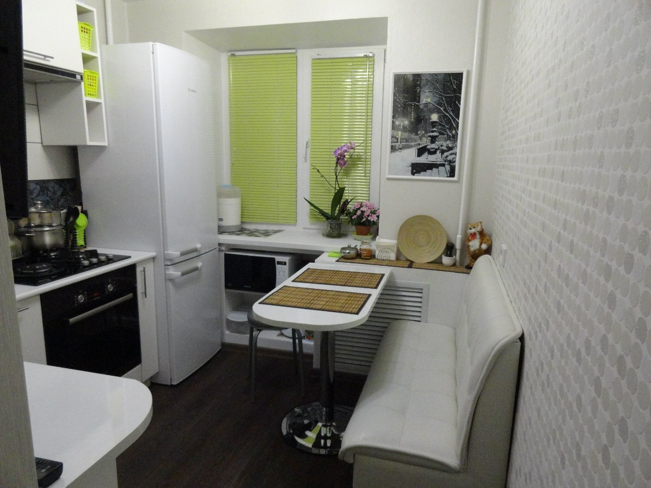 Кухня в хрущевке 101 фото красивые варианты оформления прямых маленьких кухонь проекты малогабаритных комнат с размерами выбираем шторы